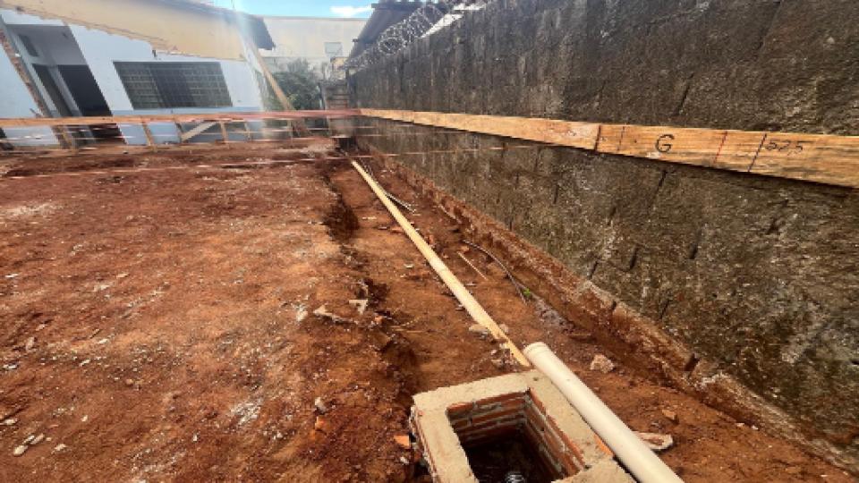Andamento da obra 2
